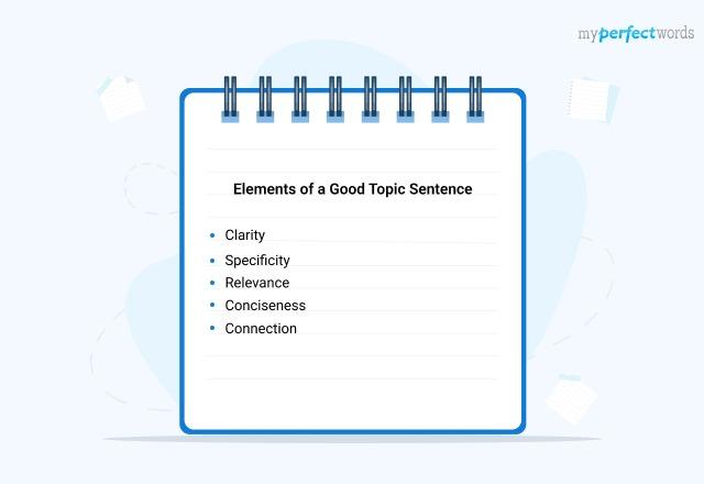 topic sentence